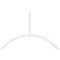 Ekena Millwork Archdale Architectural Grade PVC Gable Bracket, 108"W x 72"H x 2"D x 4"F, 16/12 Pitch GBP108X72X0204ARC00 - alternate 3